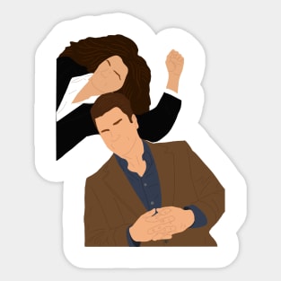 Castle and Beckett Sticker